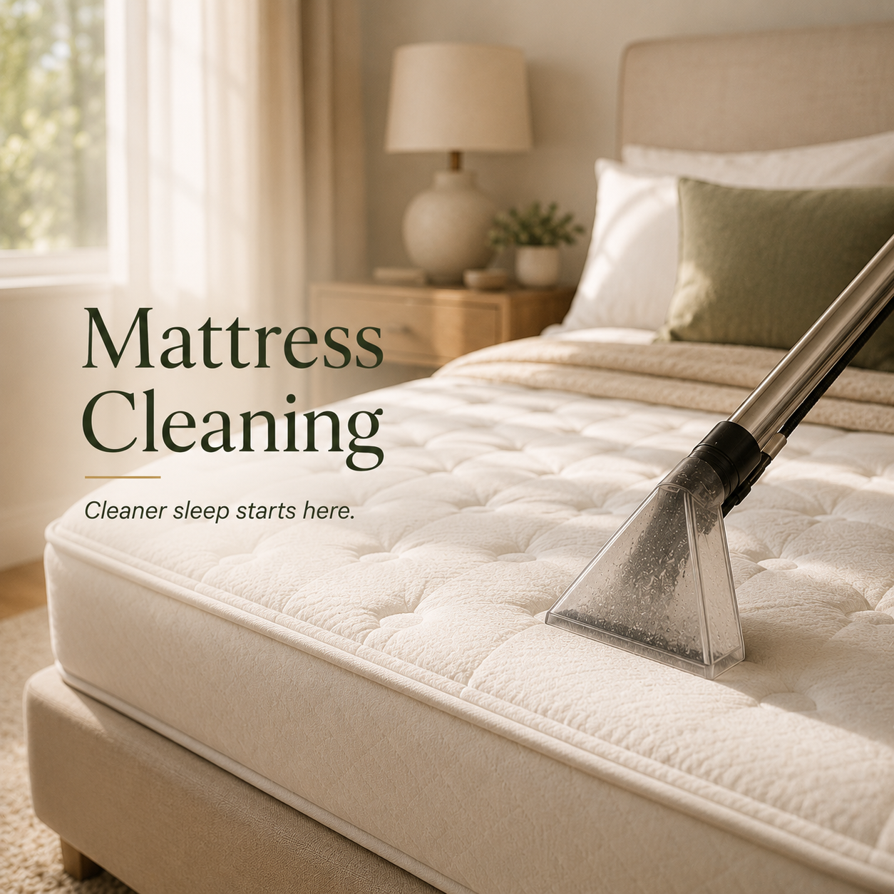 Mattress cleaning service